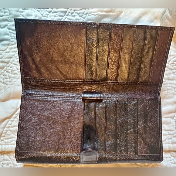 Kangaroo Australia brown leather wallet - Picture 6 of 7